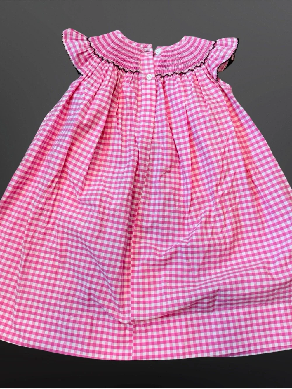 🎀 Classic Whimsy Minnie Mouse Gingham Dress | 2T